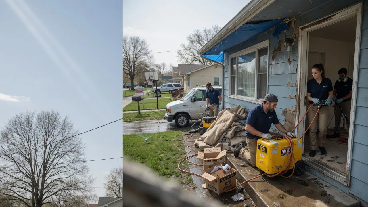 Basement Flood Cleanup in Rochester, IN near me